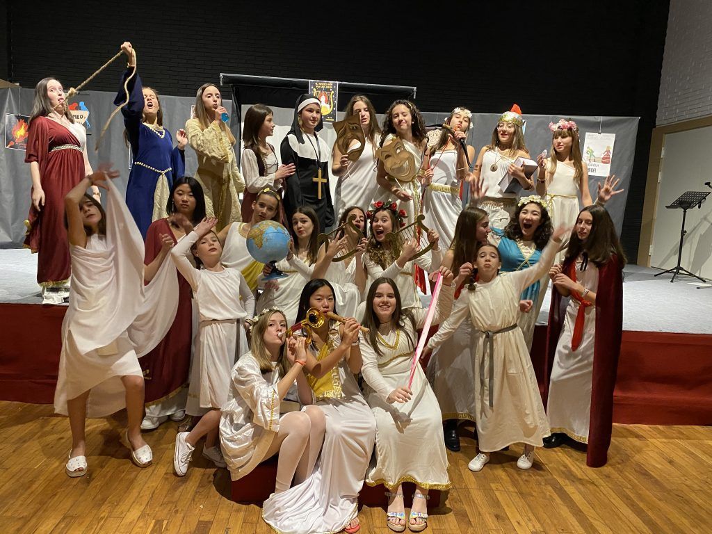 Musas, dioses y el teatro griego