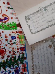 Christmas Letter Art