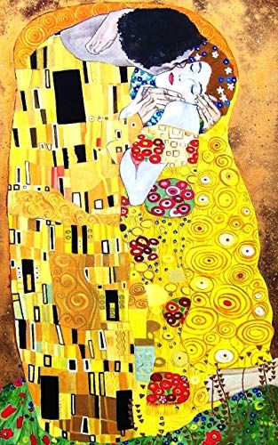 The project is based on Gustav Klimt in three of his paintings: “The kiss”, “The hug” and “The tree of life”